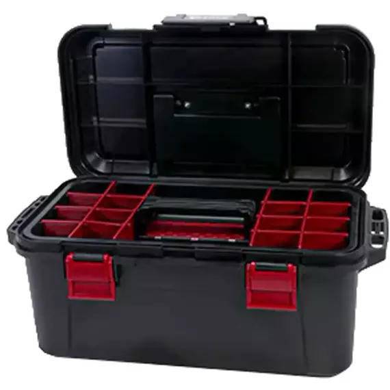 Ящик Meiho Hard Master 500 500x267x224mm, колір: чорний, фото , изображение 2